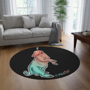 Big Pork Round Rug