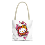 Kitty Daruma Tote Bag