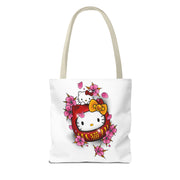 Kitty Daruma Tote Bag
