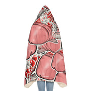 Big red fish Snuggle Blanket