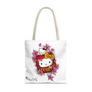 Kitty Daruma Tote Bag