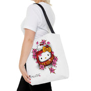 Kitty Daruma Tote Bag
