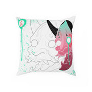 Hannya Mad Pillow