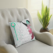 Hannya Mad Outline Pillow