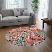 Big Pork Pattern Round Rug