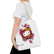 Kitty Daruma Tote Bag