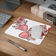 Big Red Fish 3 Desk Mouse Pad