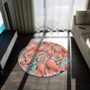 Big Pork Pattern Round Rug