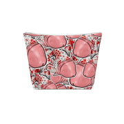 Big Red Fish Cotton Cosmetic Bag