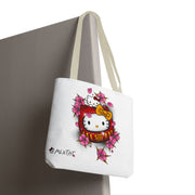 Kitty Daruma Tote Bag