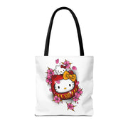 Kitty Daruma Tote Bag