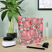 Big Red Fish Cotton Cosmetic Bag