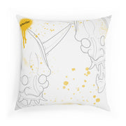 Hannya Punx Outline Pillow