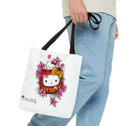 Kitty Daruma Tote Bag