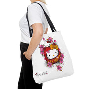 Kitty Daruma Tote Bag