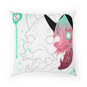 Hannya Mad Pillow