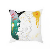 Hannya Punx Outline Pillow