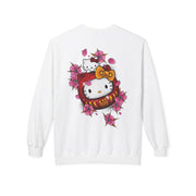 Kitty Daruma - Unisex Softstyle Crewneck Sweatshirt