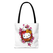 Kitty Daruma Tote Bag