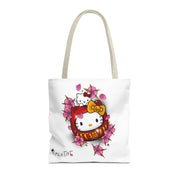 Kitty Daruma Tote Bag