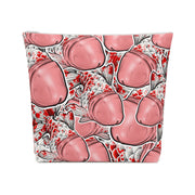 Big Red Fish Cotton Cosmetic Bag