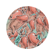 Big Pork Pattern Round Rug