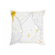 Hannya Punx Outline Pillow