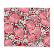 Big Red Fish Arctic Fleece Blanket