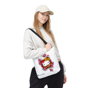 Kitty Daruma Tote Bag