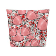 Big Red Fish Cotton Cosmetic Bag
